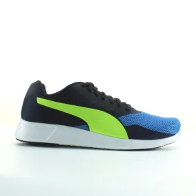 Puma ST Pro Black Blue Textile Mens Lace Up Trainers 361959 04