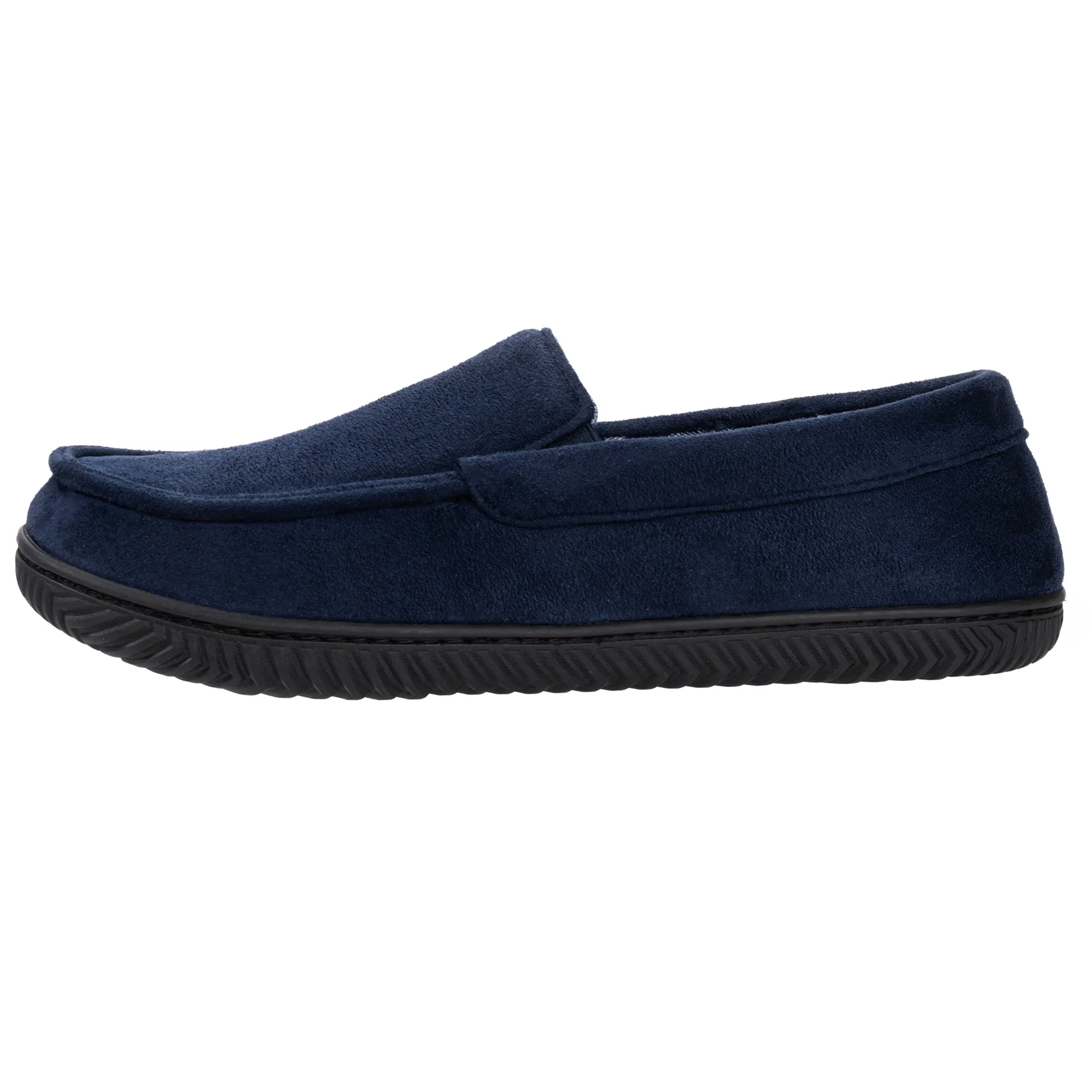 RockDove Men's Flannel Lined Memory Foam Loafer Slipper