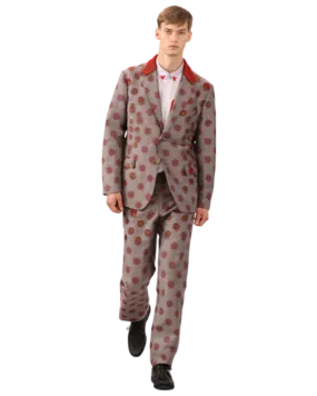 Size 1 | 32 - Issey Miyake Polka Dot Jacquard Suit