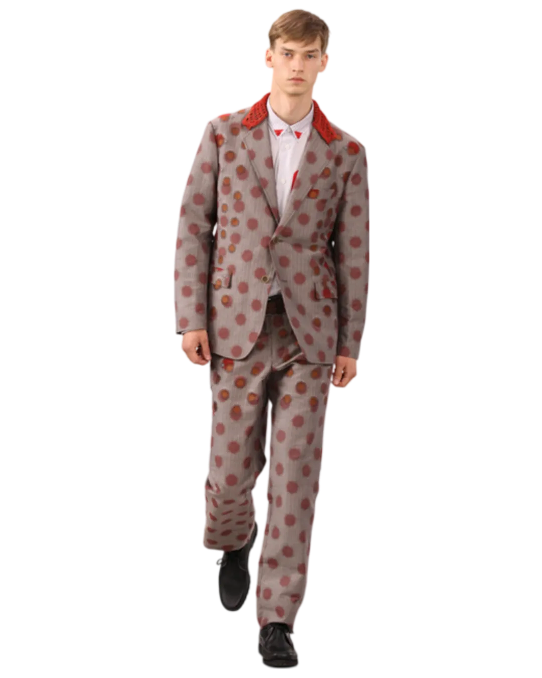 Size 1 | 32 - Issey Miyake Polka Dot Jacquard Suit