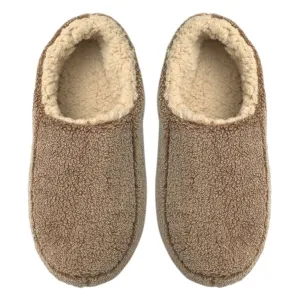 TEEK - Sherpa Tan - Mens Sherpa House Slippers