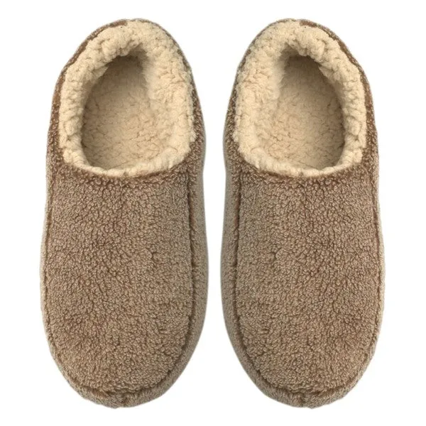 TEEK - Sherpa Tan - Mens Sherpa House Slippers