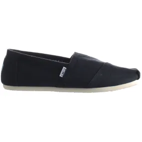 Toms Alpargatas Black Mens Plimsolls