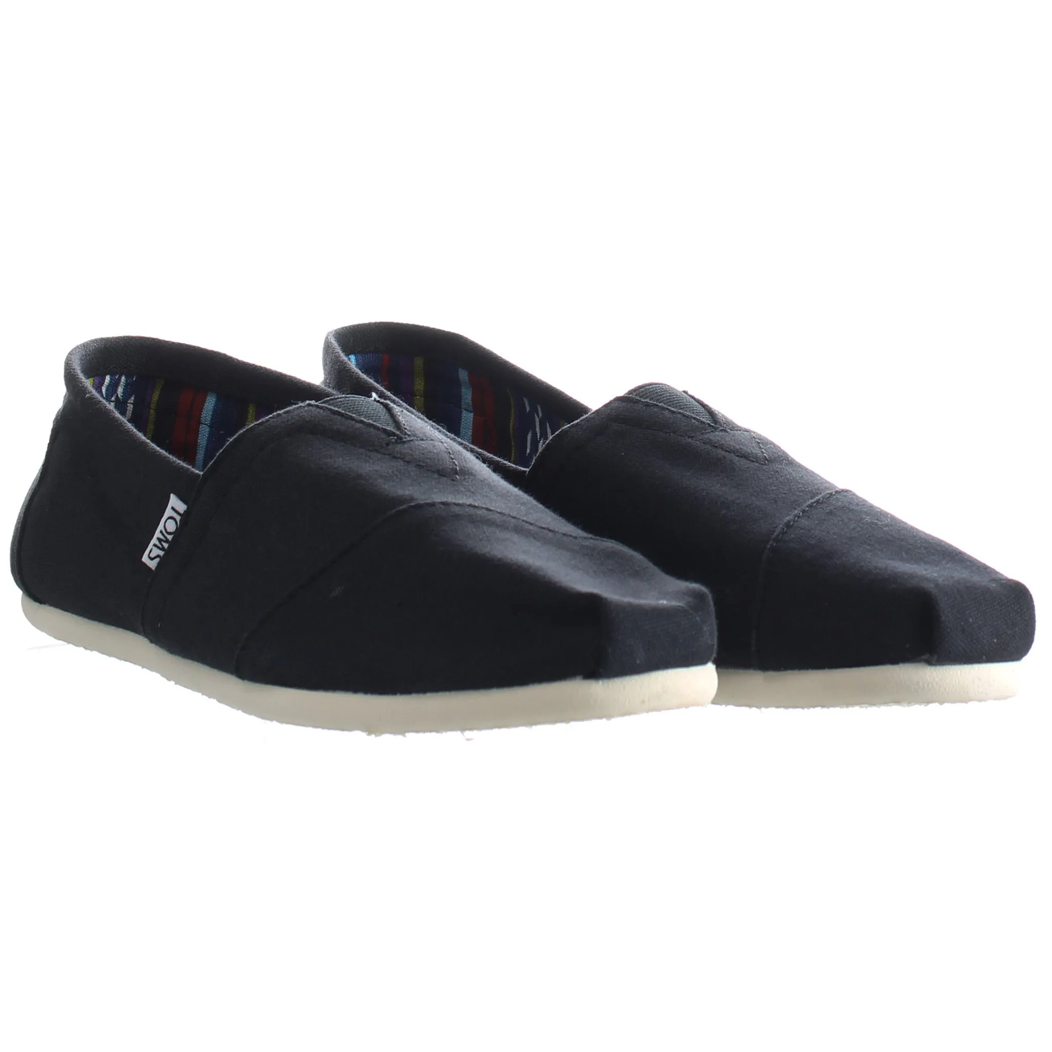 Toms Alpargatas Black Mens Plimsolls