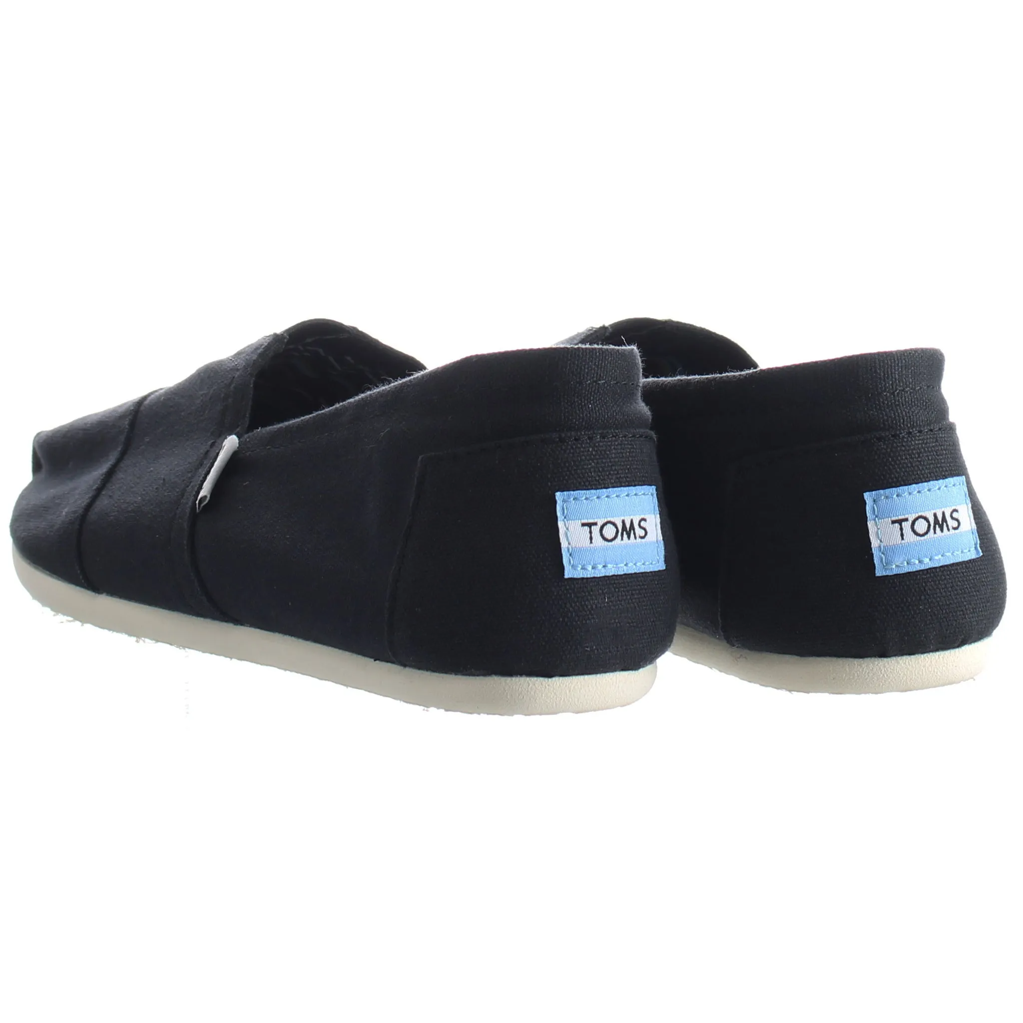 Toms Alpargatas Black Mens Plimsolls