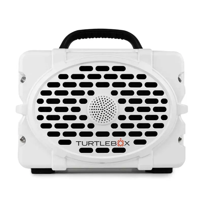 TurtleBox Gen 2 White Portable Speaker