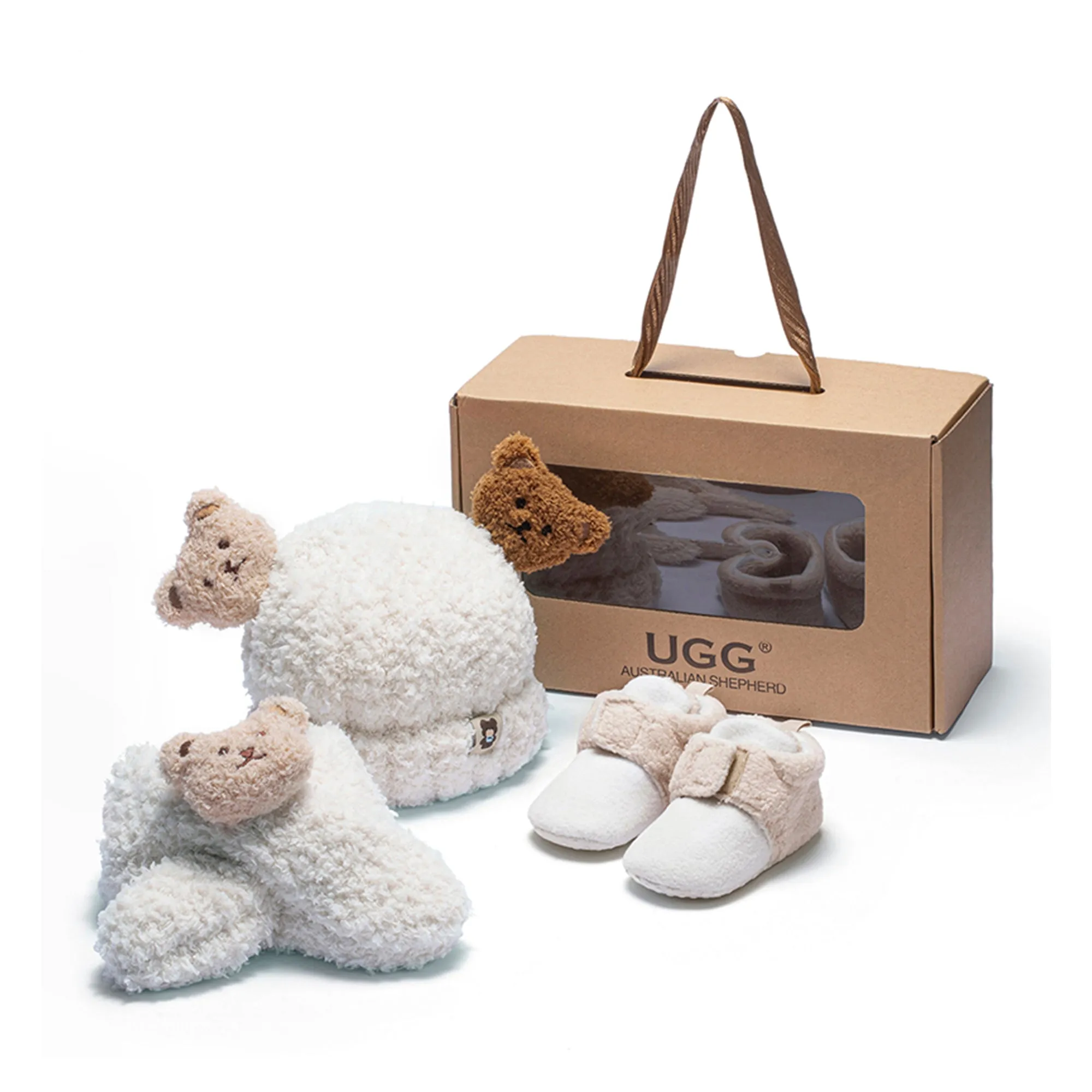 UGG Baby Booties Gift Set