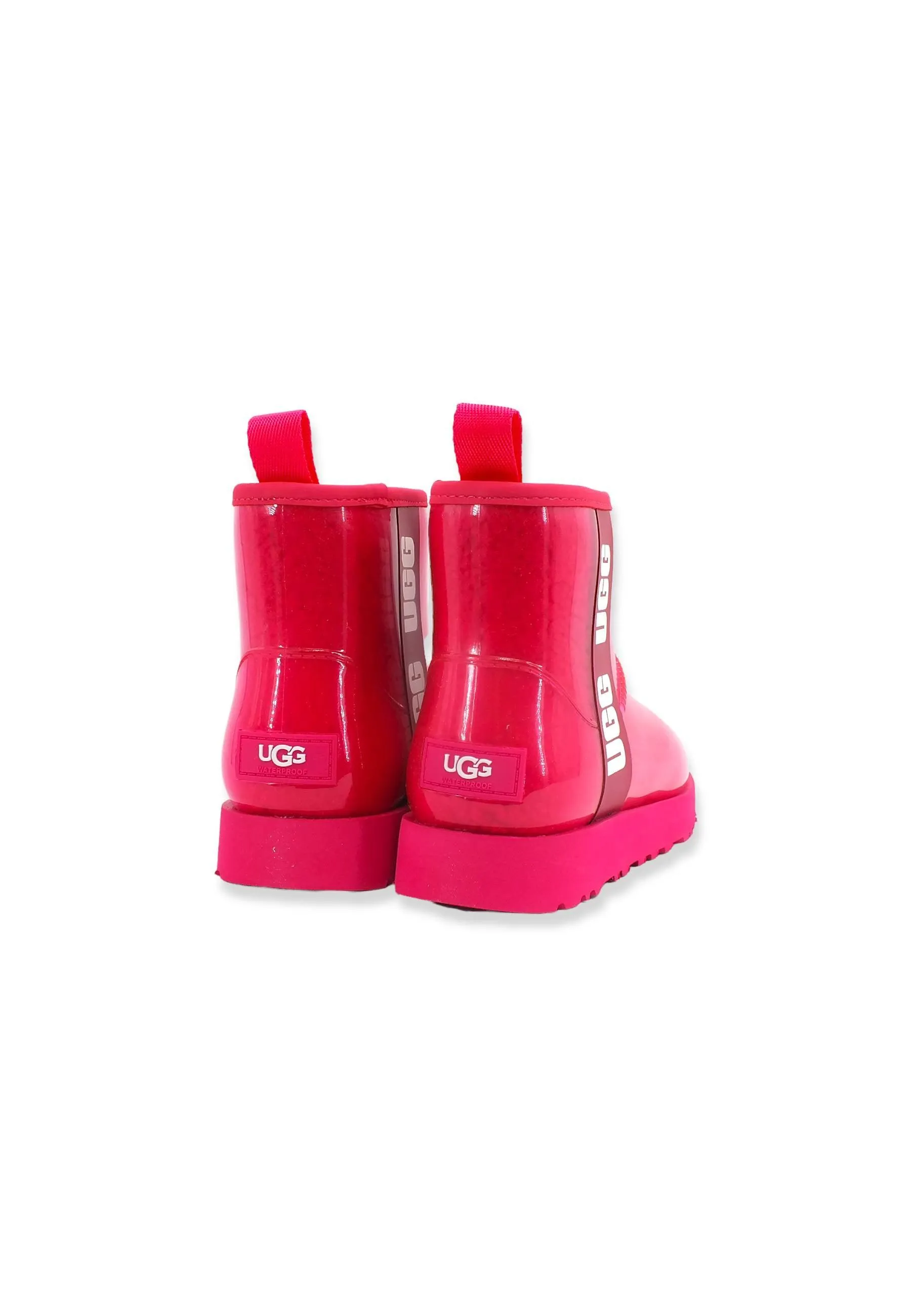 UGG Classical Clear Mini Stivaletto Pelo Donna Rosa Radish W1113190