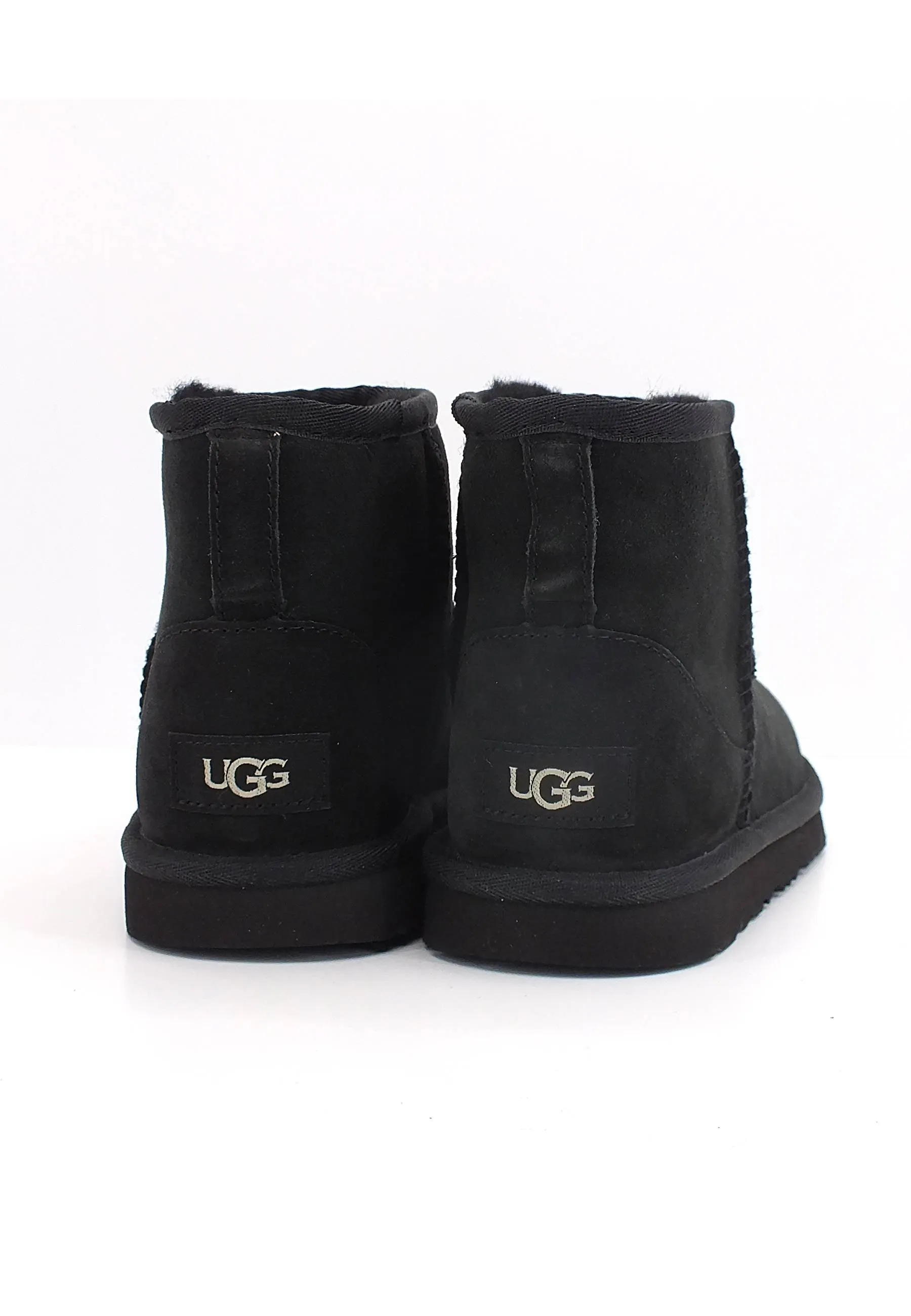 UGG Kid's Classic Mini II Stivaletto Pelo Bimbo Black K1017715K