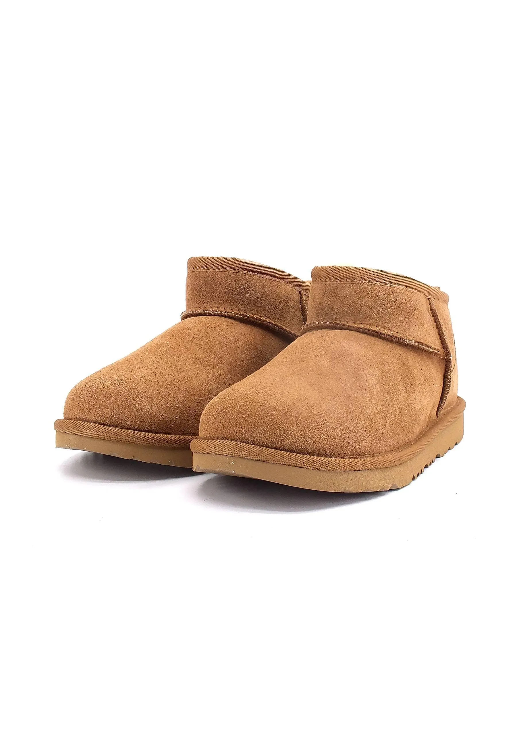 UGG Kid's Classic Ultra Mini II Stivaletto Pelo Bimbo Chestnut K1130750K