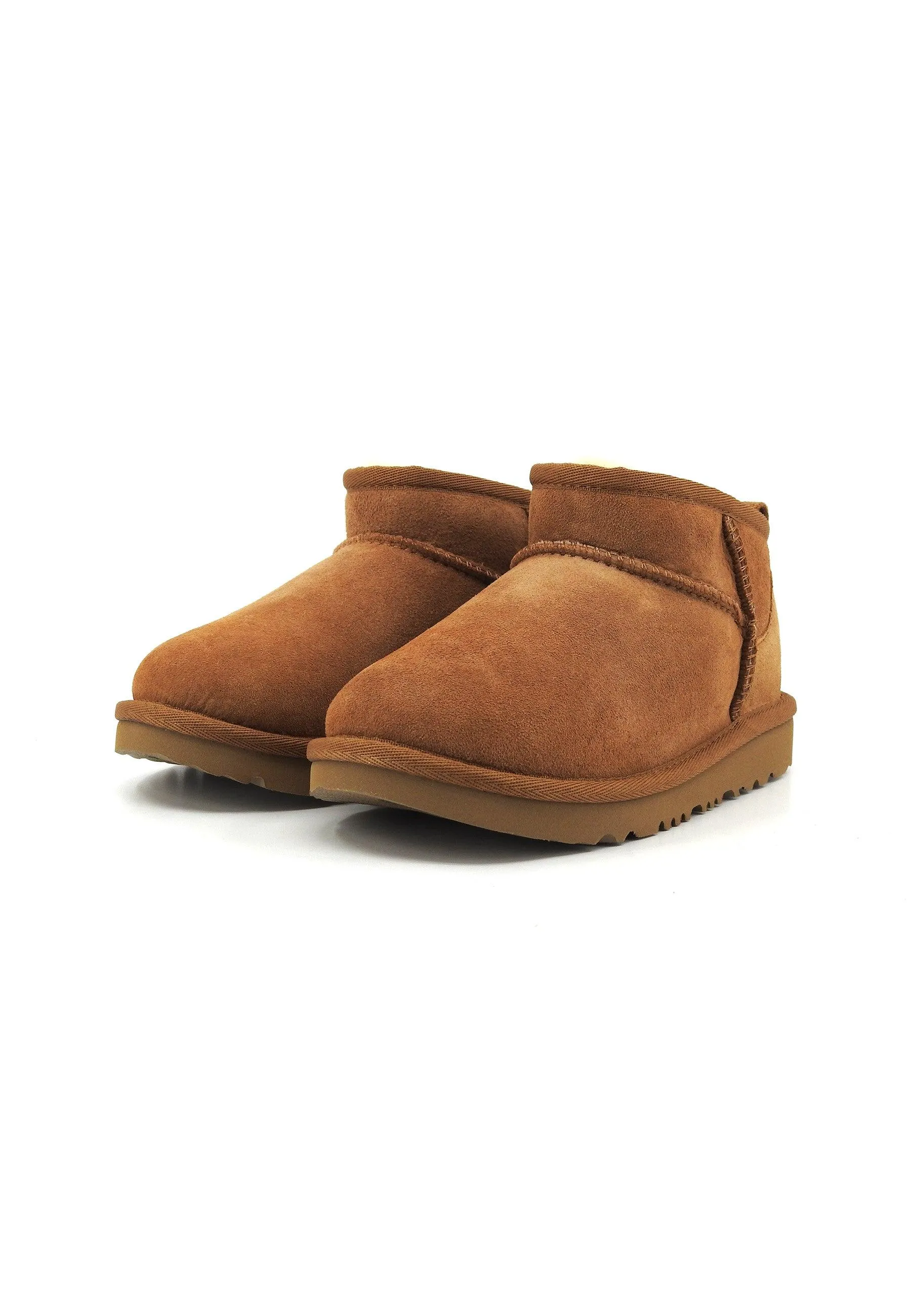 UGG Kid's Classic Ultra Mini Stivaletto Pelo Bimbo Chestnut K1130750K