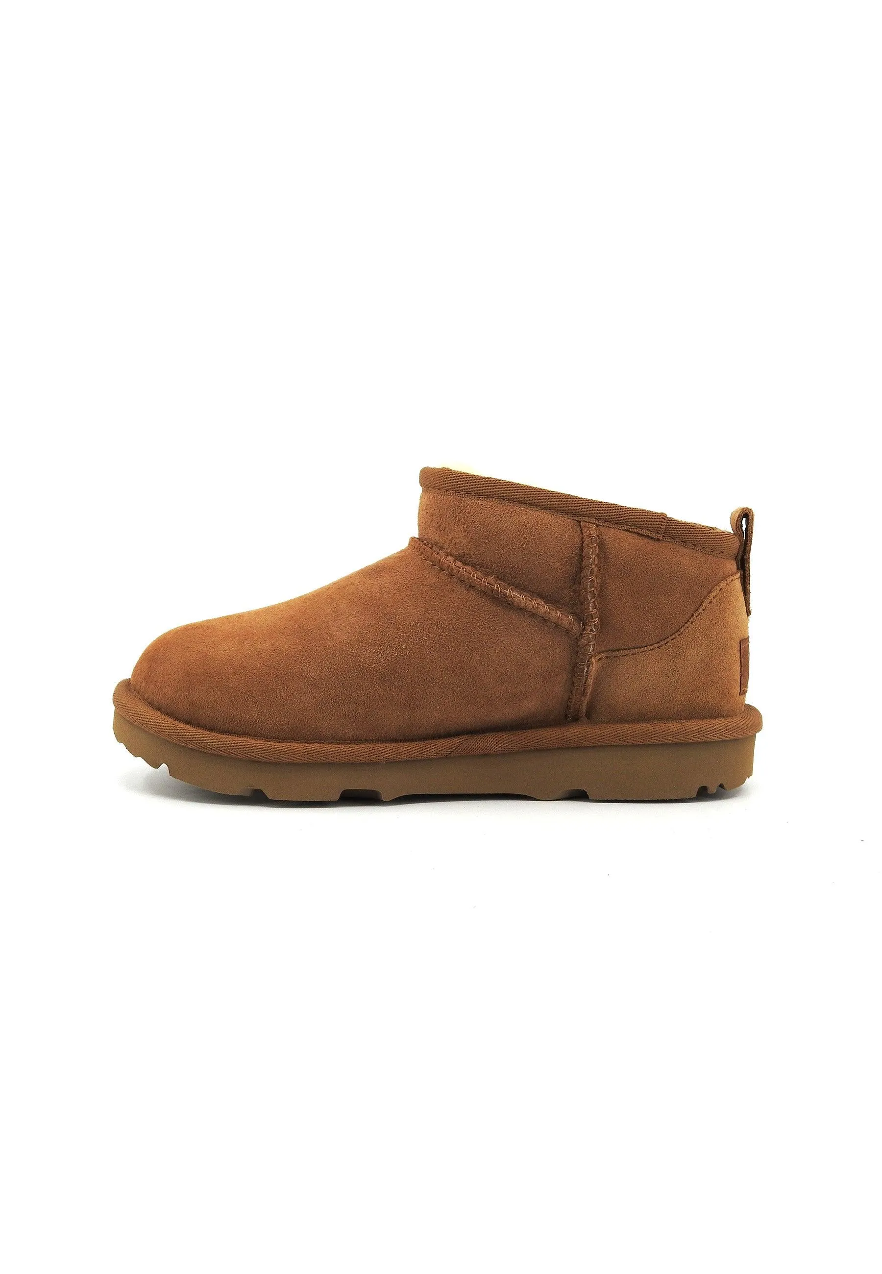 UGG Kid's Classic Ultra Mini Stivaletto Pelo Bimbo Chestnut K1130750K