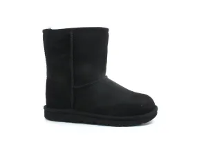 UGG Kid's Classsic II Stivaletto Pelo Bambina Black K1017703K