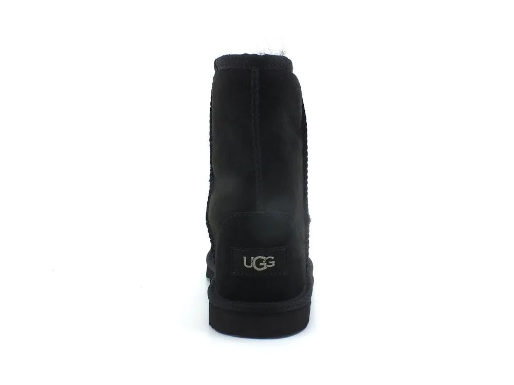 UGG Kid's Classsic II Stivaletto Pelo Bambina Black K1017703K