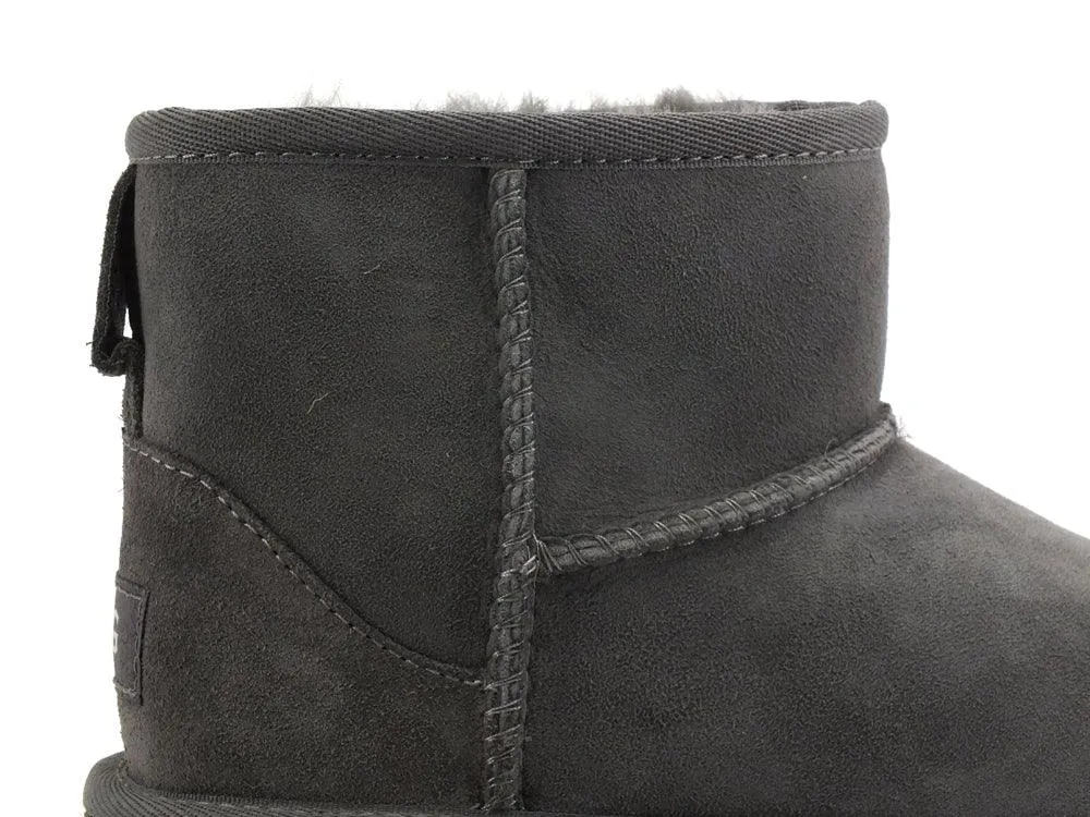 UGG Kid's Classsic Mini II Stivaletto Pelo Bambina Grey K1017715K