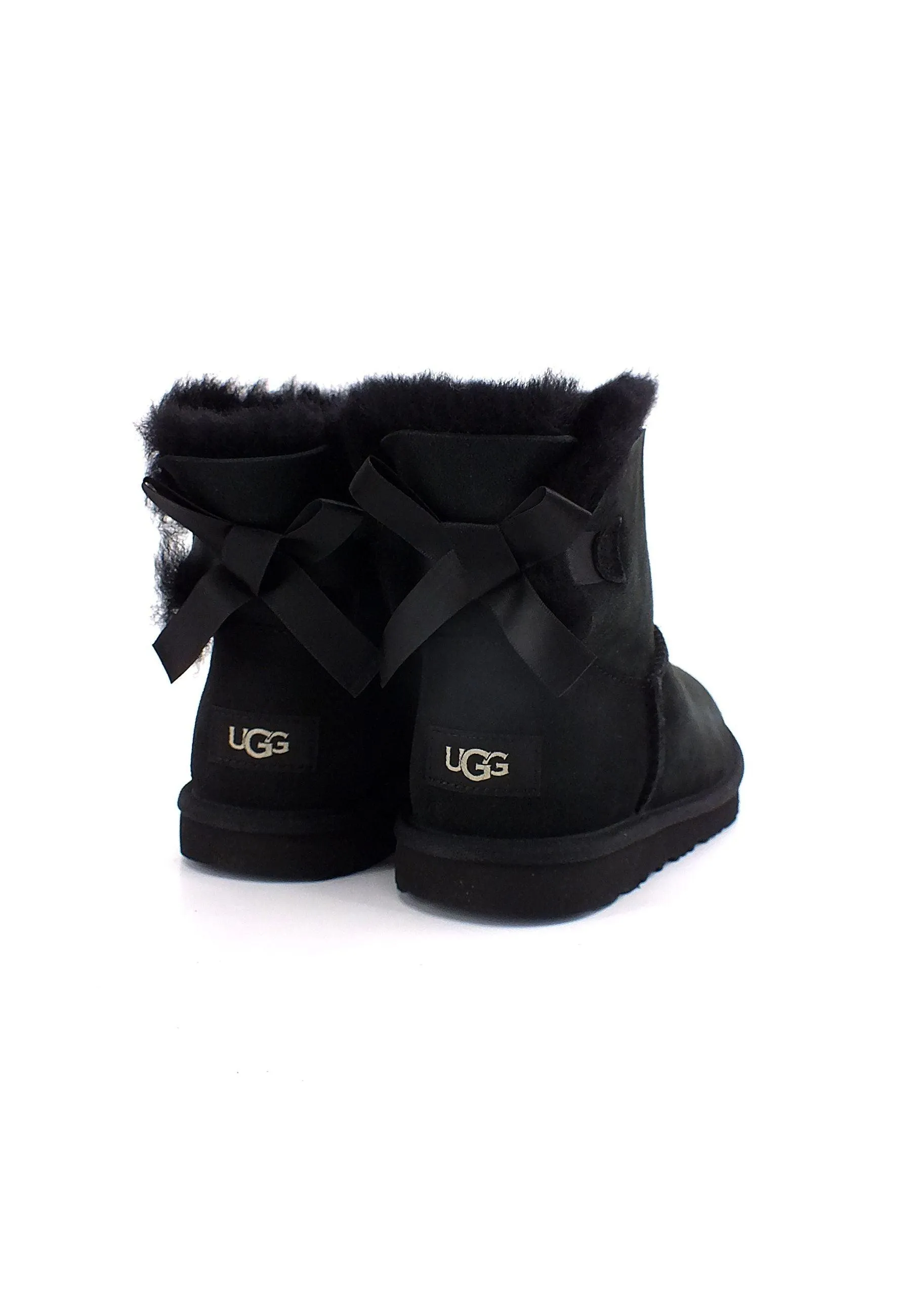 UGG Mini Bailey Bow II Stivaletto Bimbo Black K1017397