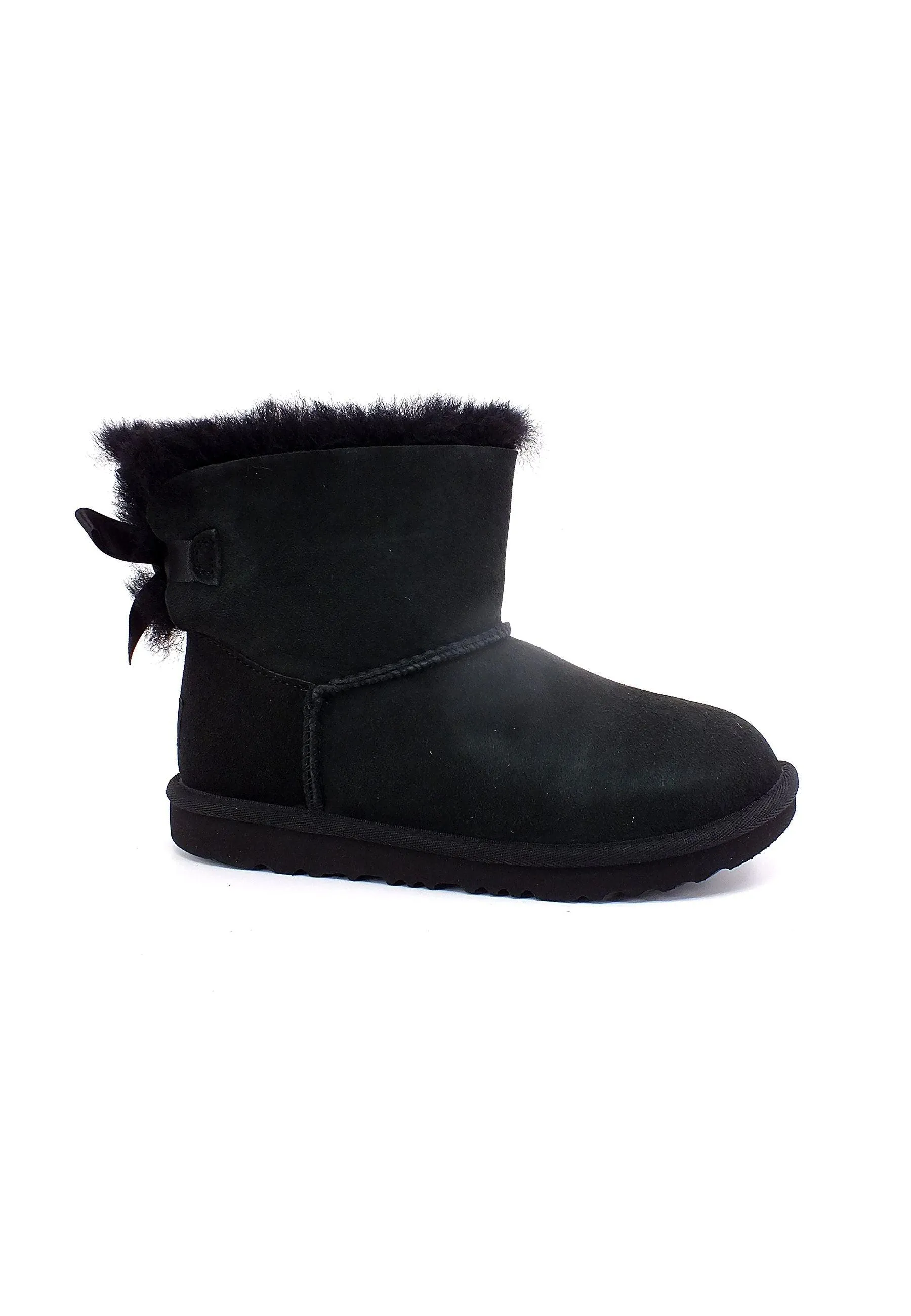 UGG Mini Bailey Bow II Stivaletto Bimbo Black T1017397