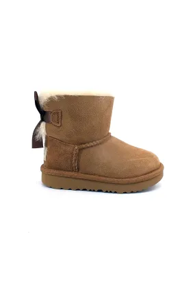 UGG Mini Bailey Bow II Stivaletto Bimbo Chestnut K1017397