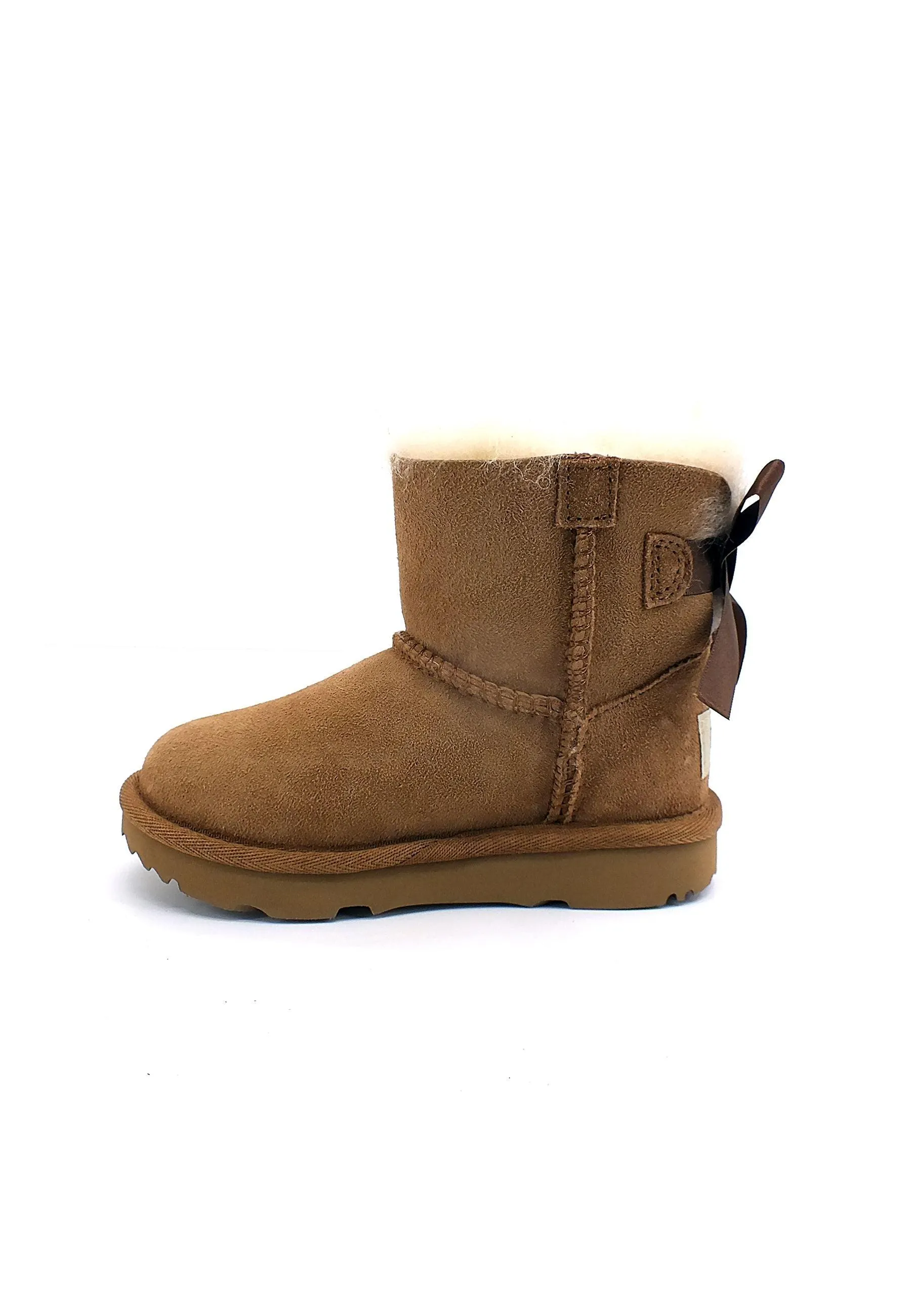 UGG Mini Bailey Bow II Stivaletto Bimbo Chestnut K1017397