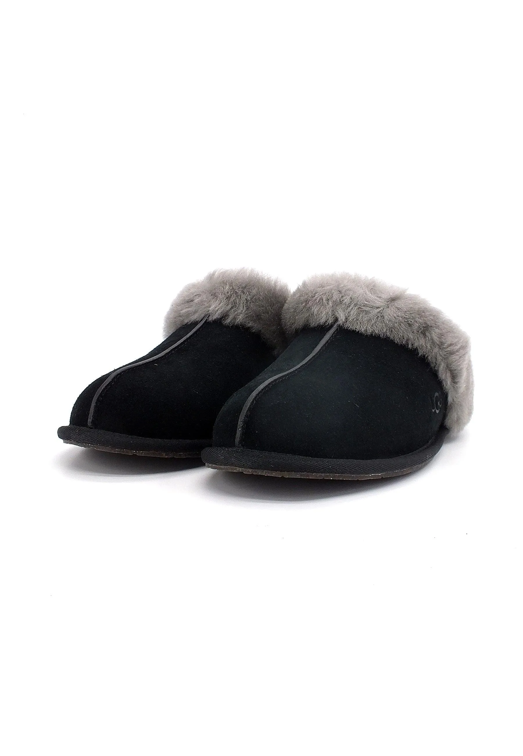 UGG Scufette II Ciabatta Pelo Donna Black Grey W1106872