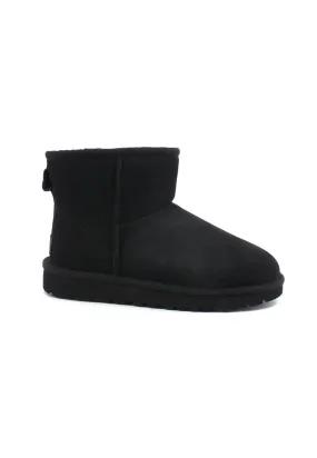 UGG W Classic Mini II Stivaletto Pelo Donna Black W1016222