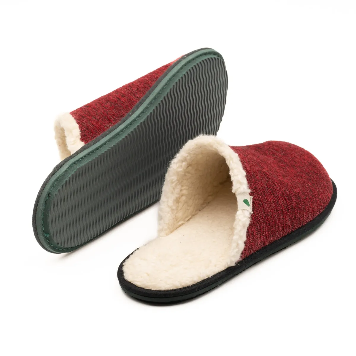 Vegan home slipper bourdeaux SUS007