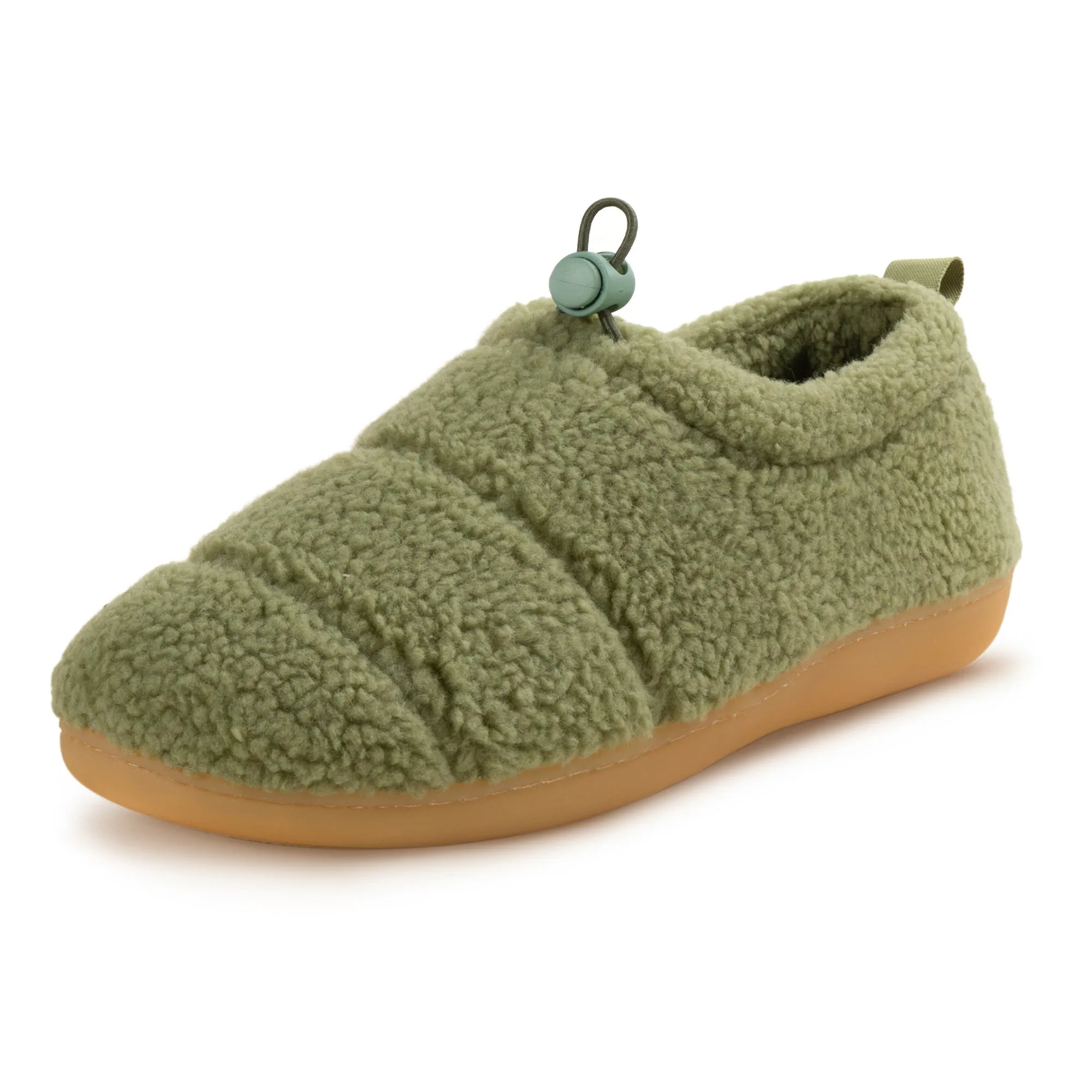 Women's Camper Moc Slipper with Adjustable Drawstring