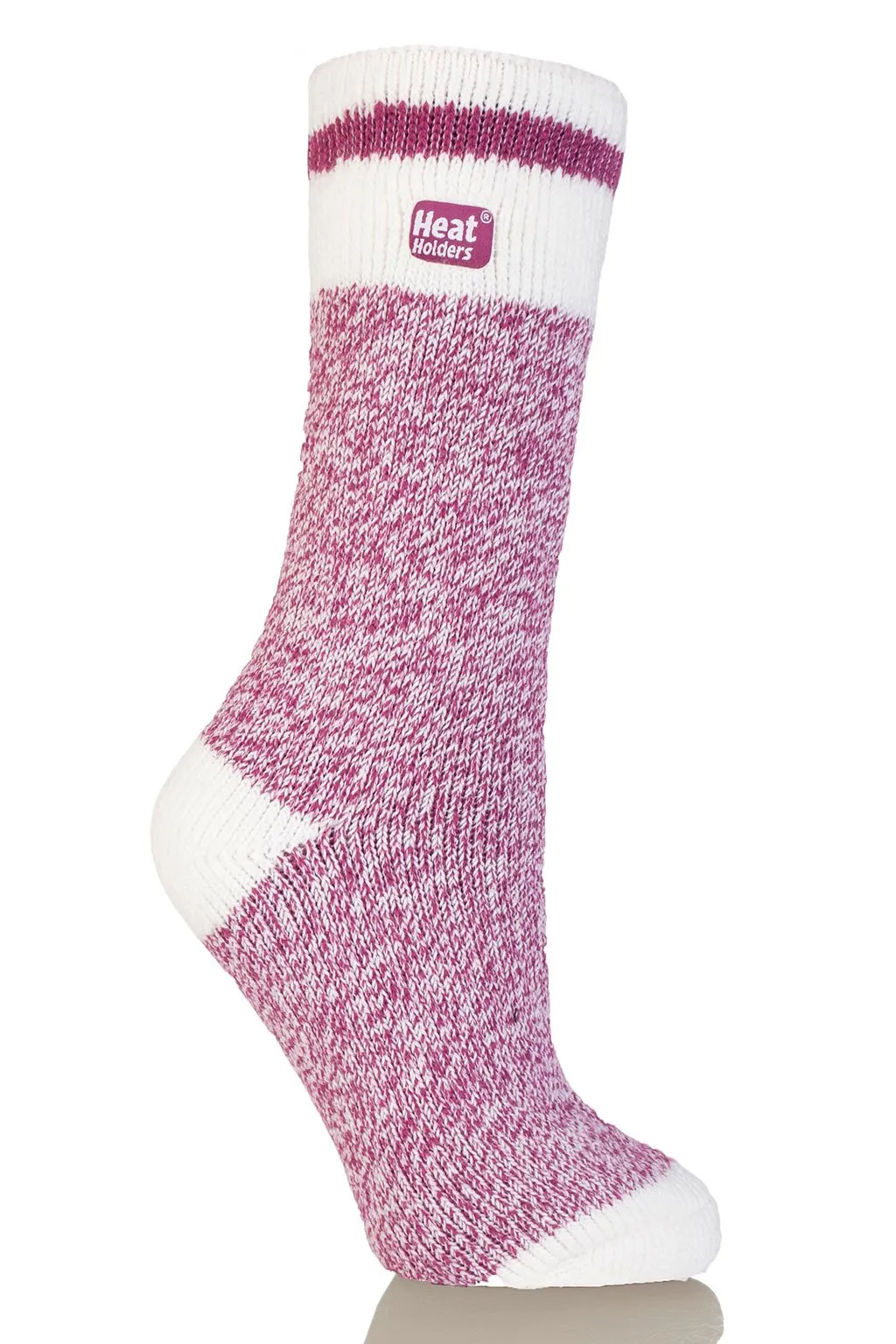 Women's Cream Block Twist Socks