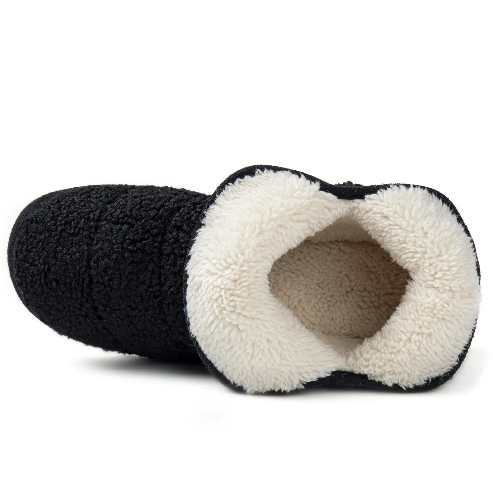 Women's Fuzzy Fleece House Bootie Ladies' Memory Foam Slipper