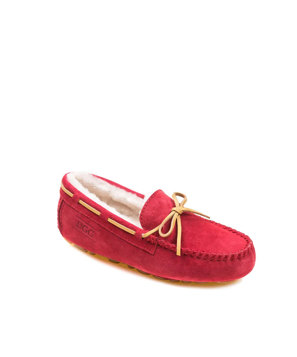 Women's UGG Fur Moccasin